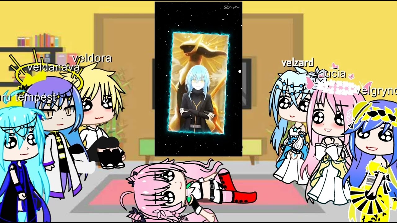 Milim's family + rimuru & milim react to rimuru's pet as arceus