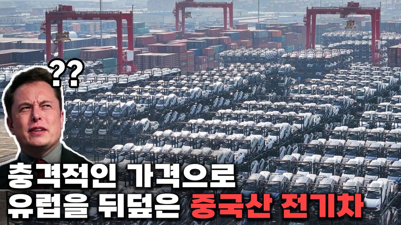 한대에 1,000만원? 중국산 전기차의 습격