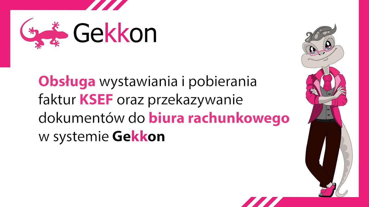 30. Obsługa KSEF w panelu klienta w systemie Gekkon