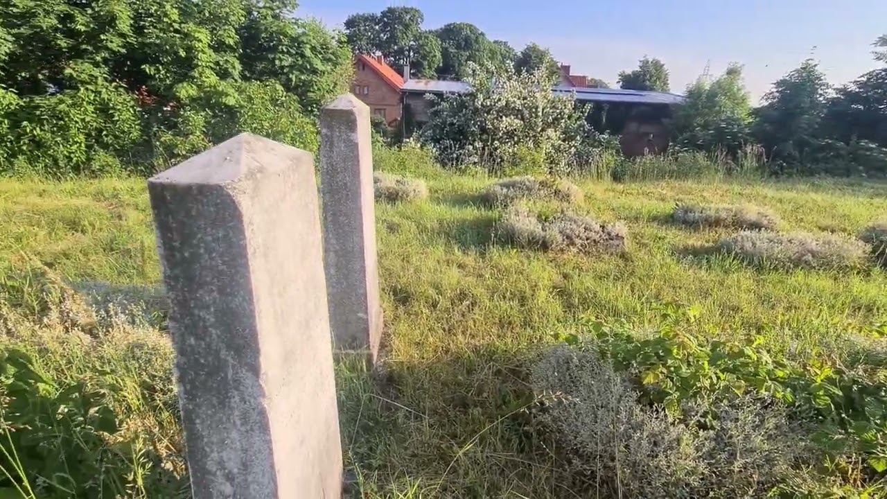 Cmentarz żydowski w Zalewie / Jewish cemetery in Zalewo