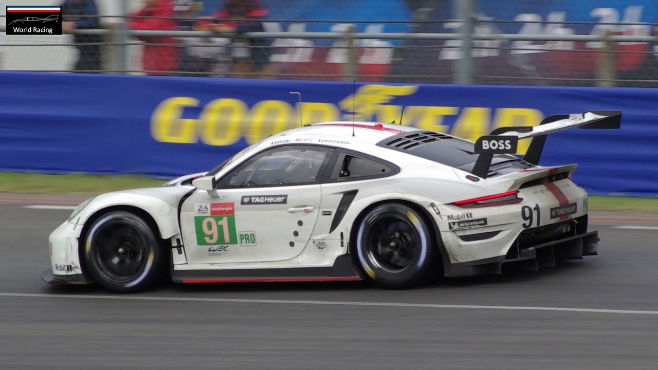 Porsche 911 RSR - 19 The Best Sounding GTE ! Magical Flat 6 Sound ! 24H Le Mans 2021