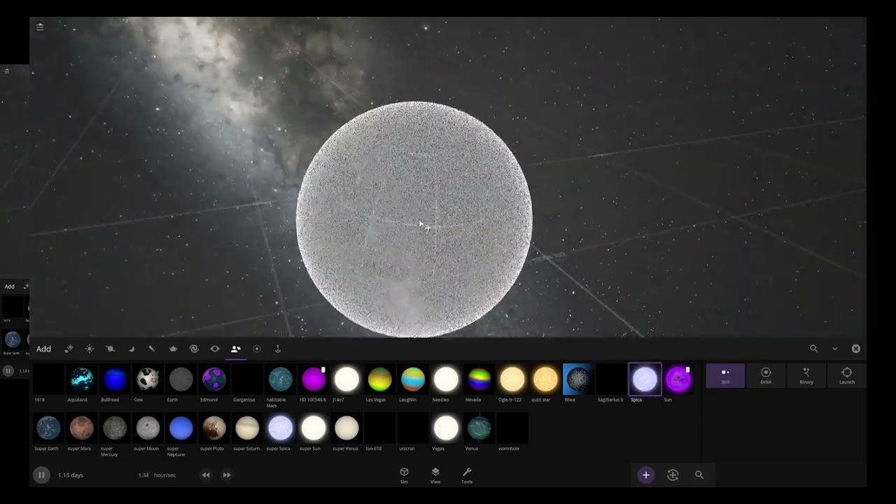 Universe Sandbox Building HD 100546B