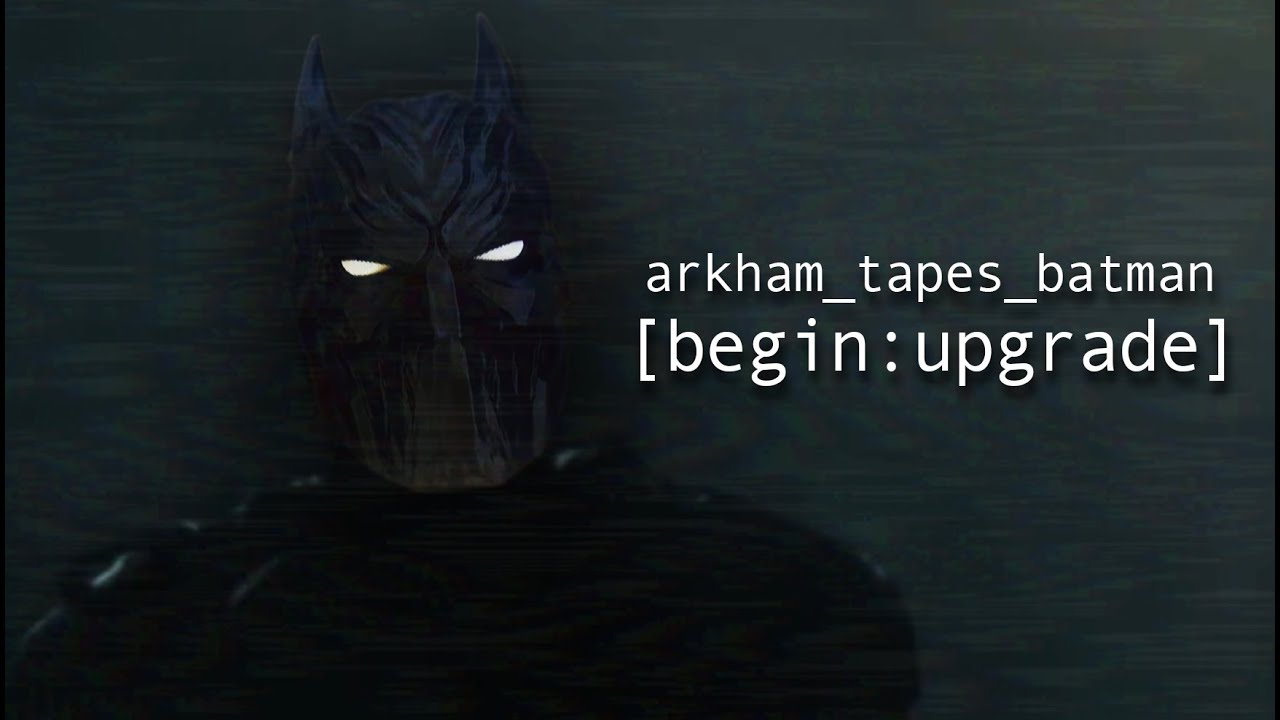Бэтмен из Arkham Tapes получил СУЩЕСТВЕННОЕ обновление... // Закулисные съемки Arkham Tapes