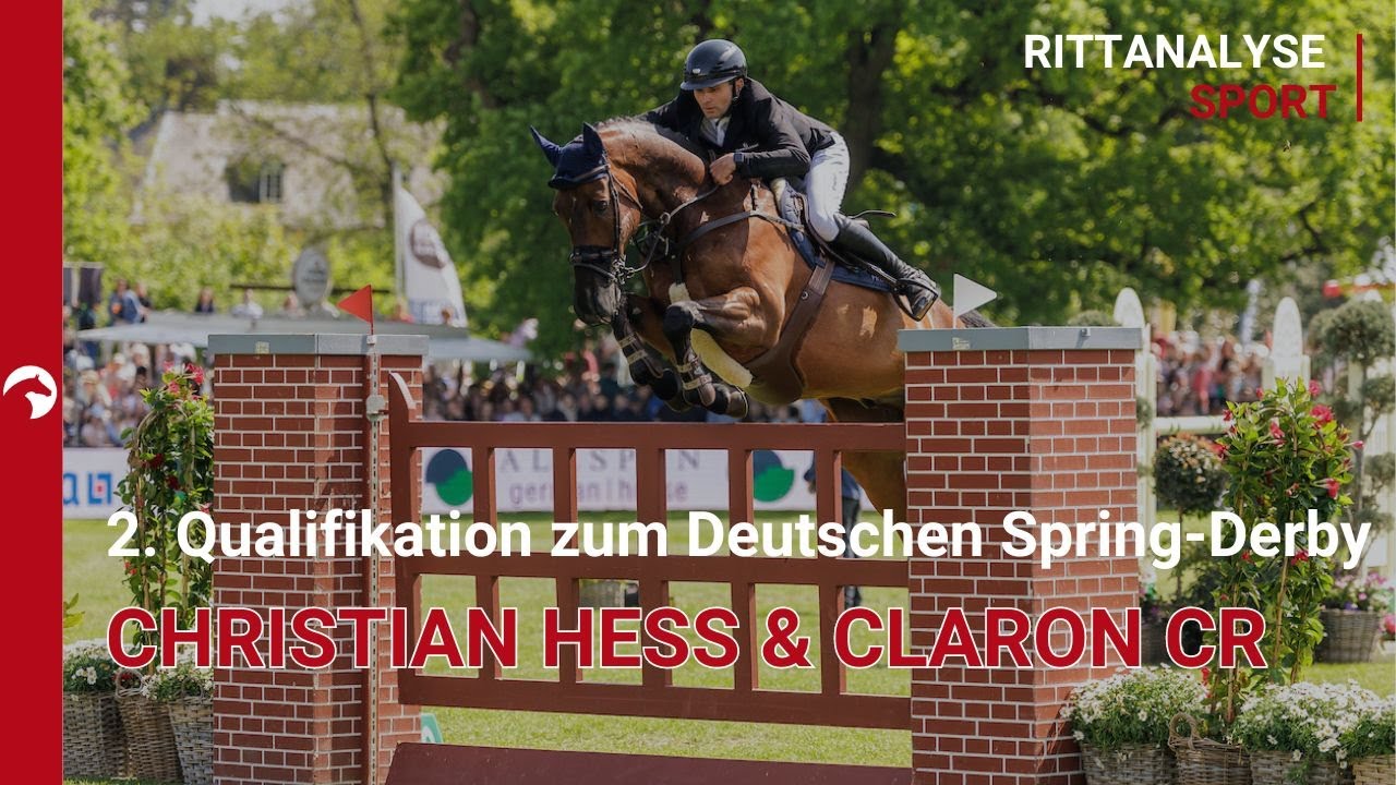 🤯 Rittanalyse: 2. Qualifikation zum Deutschen Spring-Derby in Hamburg mit Christian Hess