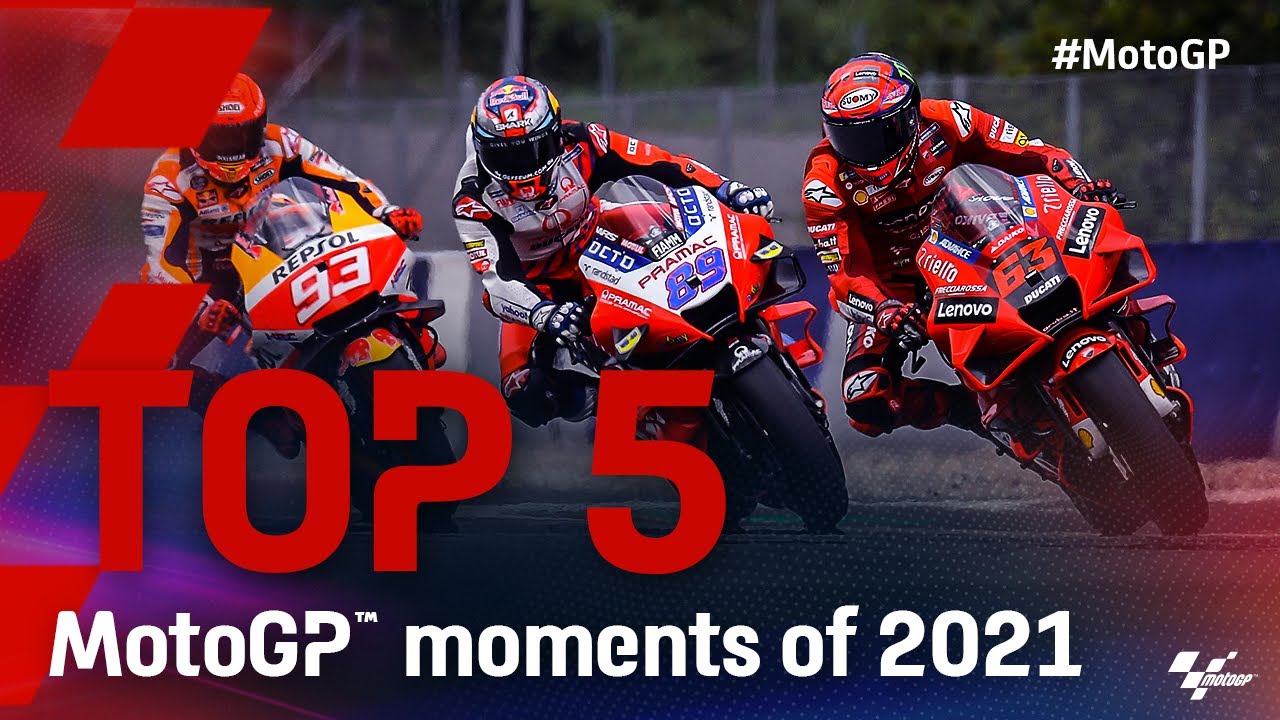 Top 5 moments of the 2021 #MotoGP season