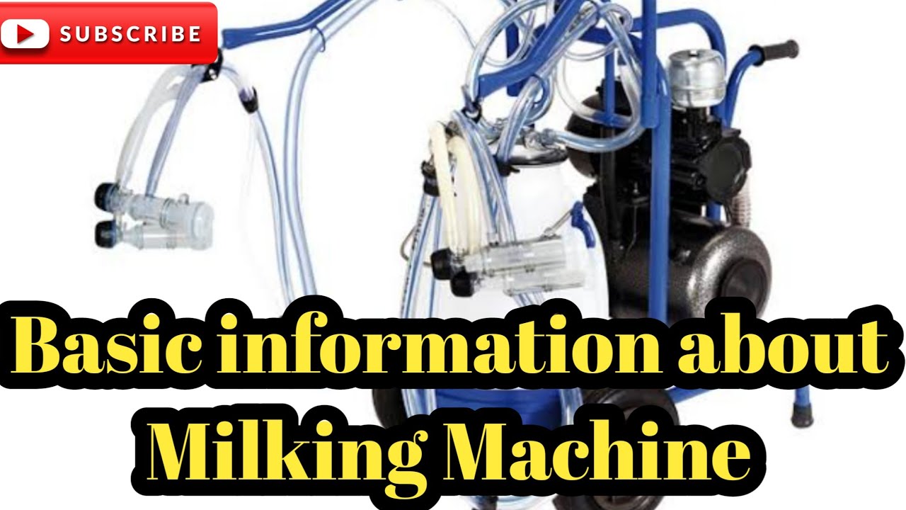 Best milking machine for cows II Details of  milking machines II Milking machine for small farmers