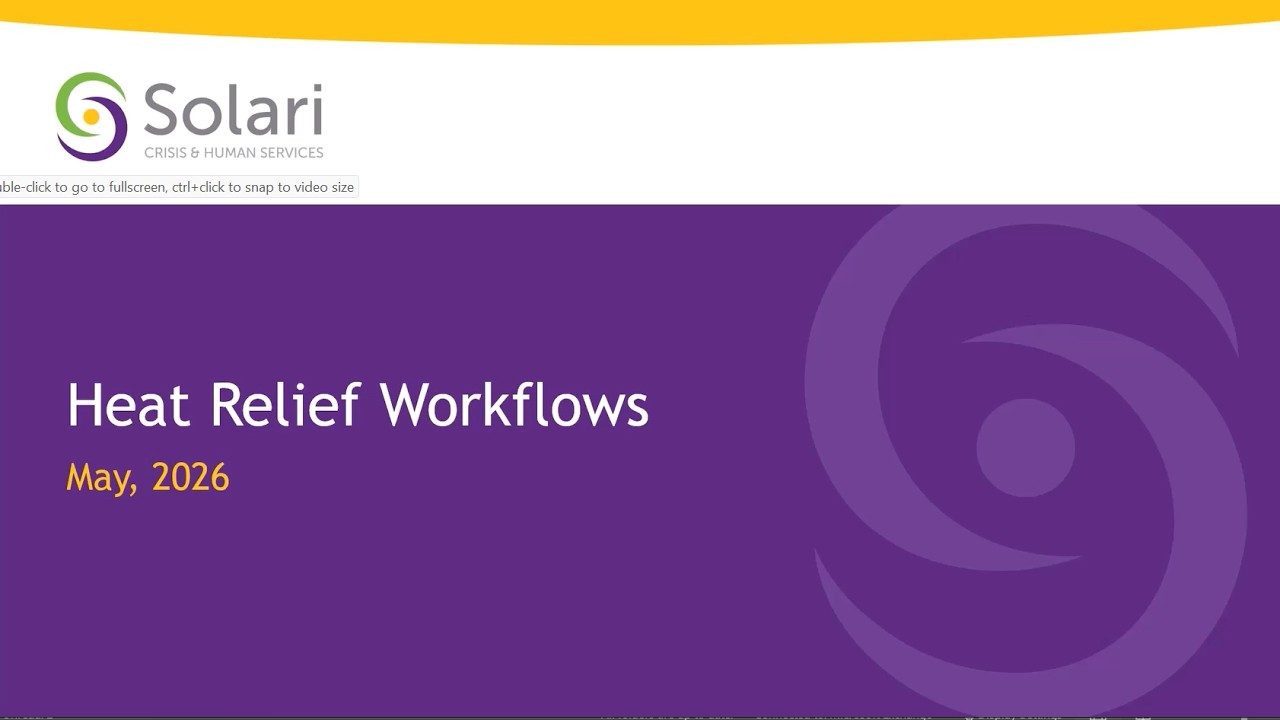Heat Relief Workflows