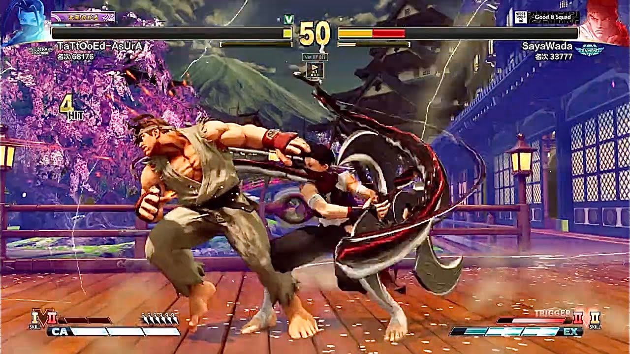 街霸5／快打旋風5／Street Fighter 5／SFV：Ibuki vs Ryu（2026/03/03）