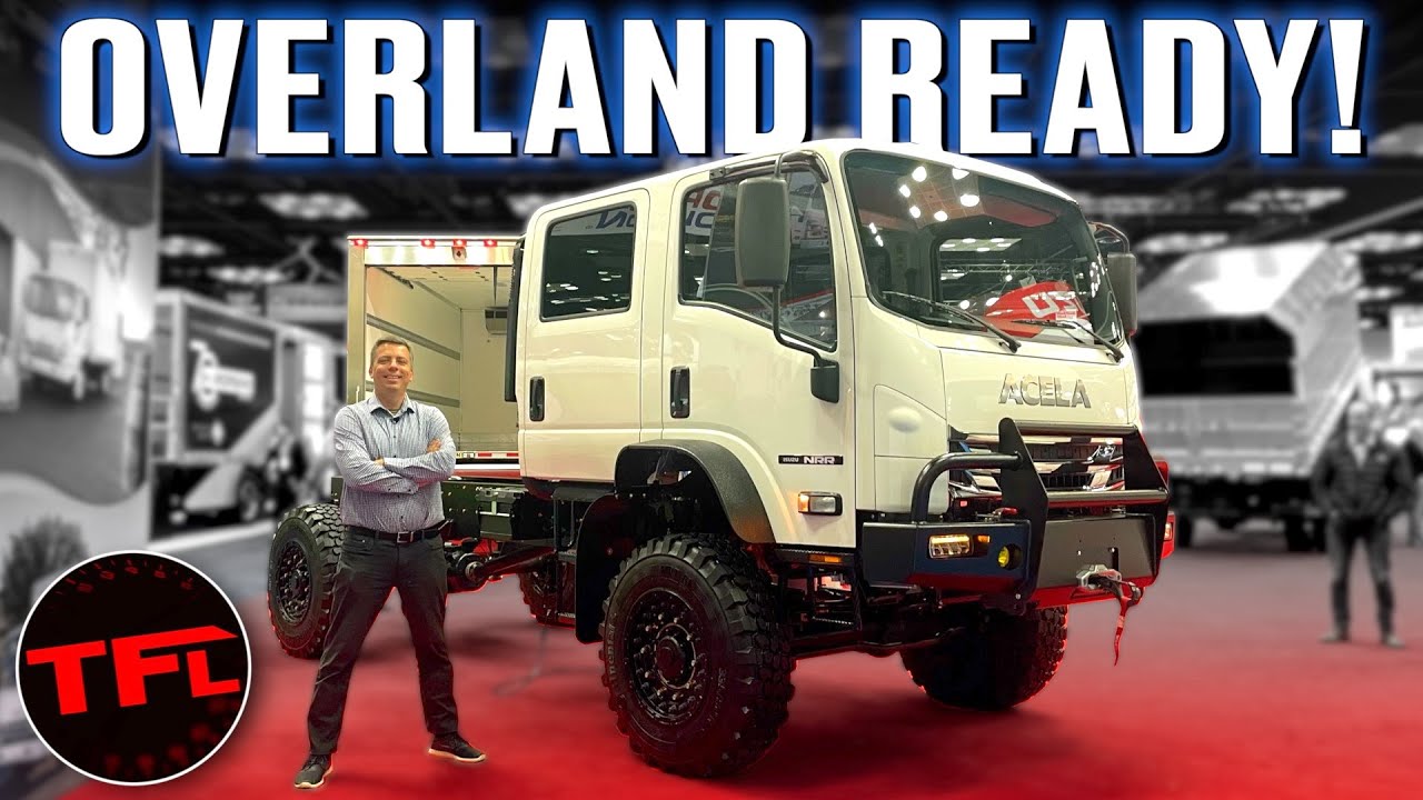 Is This Acela Straya The Military-Grade 4x4 Overlanding Truck Of your Dreams?