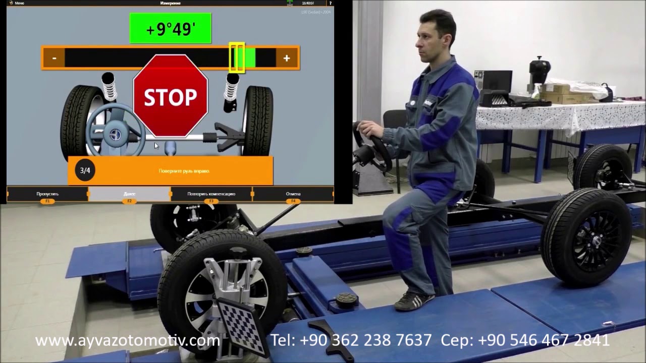 ROT AYAR MAKİNESİ Techno Vector 7 Kamyon üç Aks - Ayvaz Otomotiv