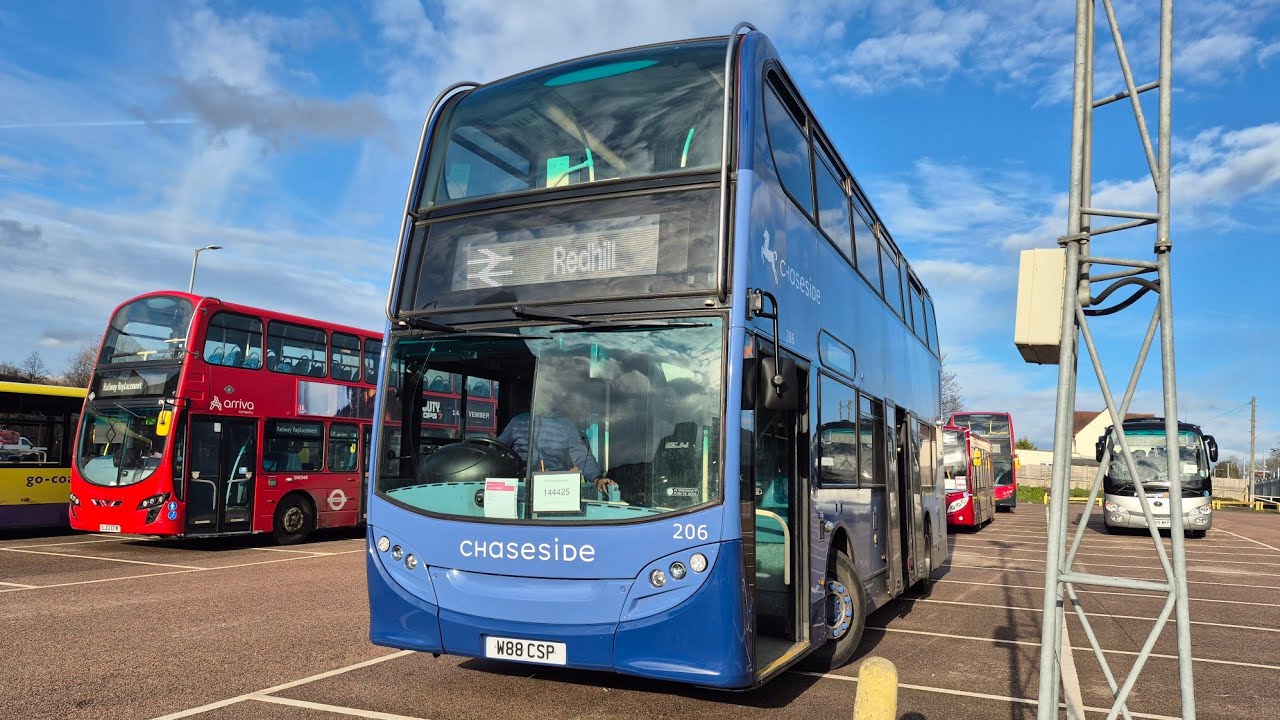Chaseside ADL Enviro400 | 206 (W88 CSP) | Rail Replacement