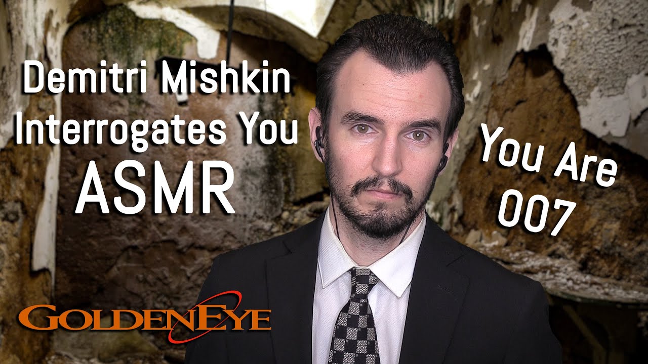 ASMR Roleplay: Defense Minister Dimitri Mishkin Interrogates You (You Are James Bond)