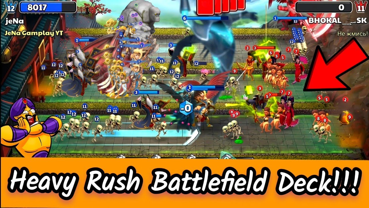 Ultimate Skeleton Army Makes Rush Battlefield! Castle Crush 