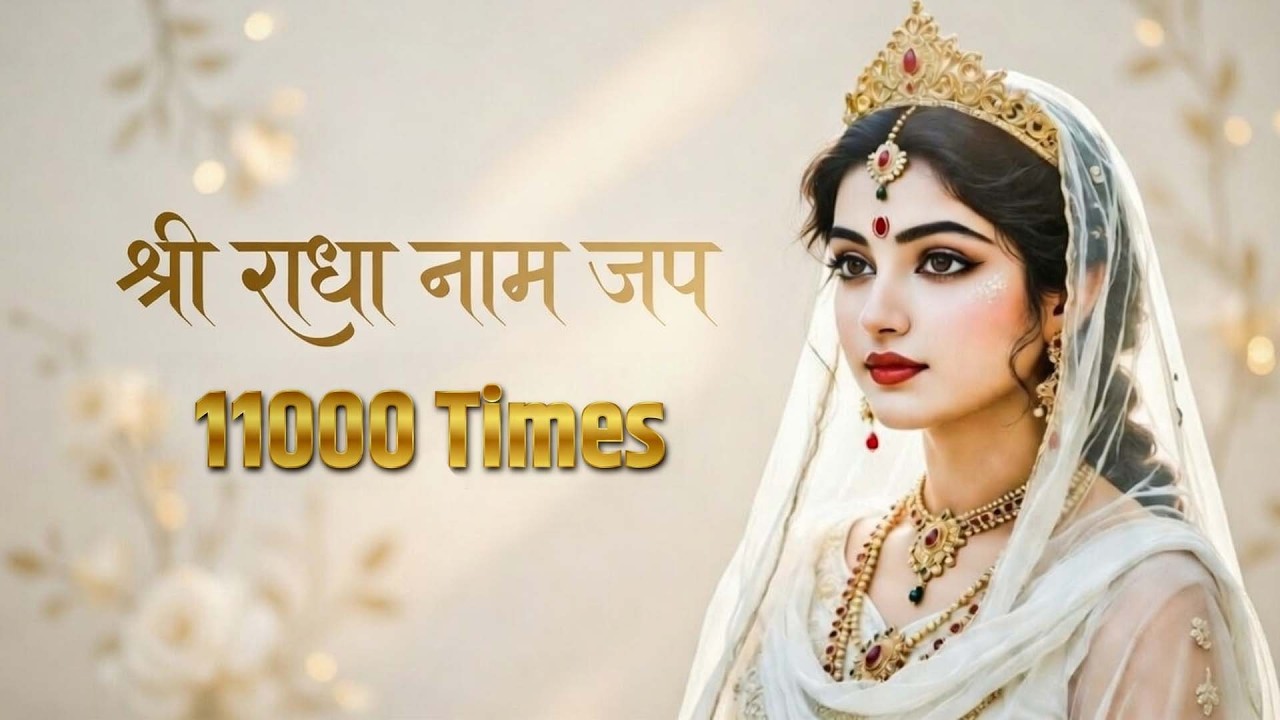 श्री राधा नाम धुन | श्री राधा नाम जाप करें आपके सारे कष्टों का निवारण होगा | Shri Radha Naam Dhun