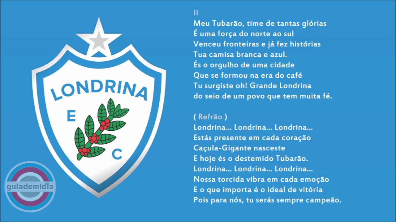 Hino do Londrina Esporte Clube ( PR ) | Oficial