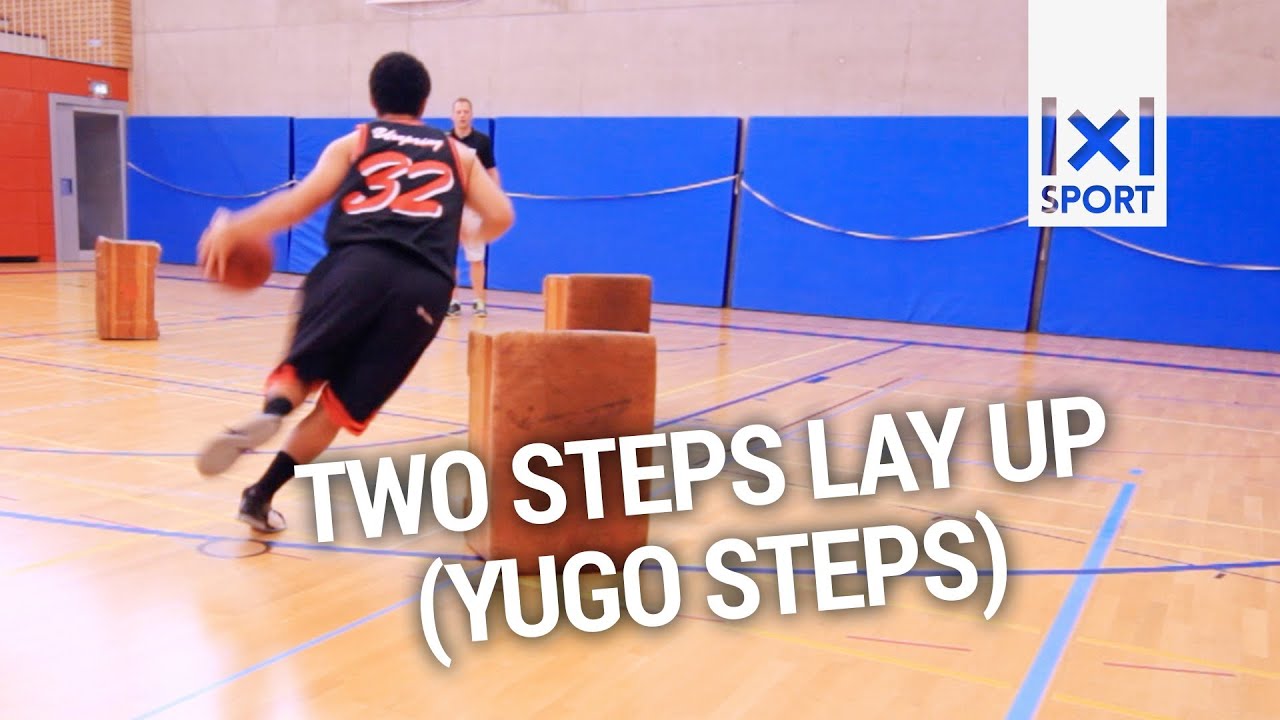 Two Steps Lay Up (Jugo-Steps) Basketball Übung: Basketball Guard Skills & Drills