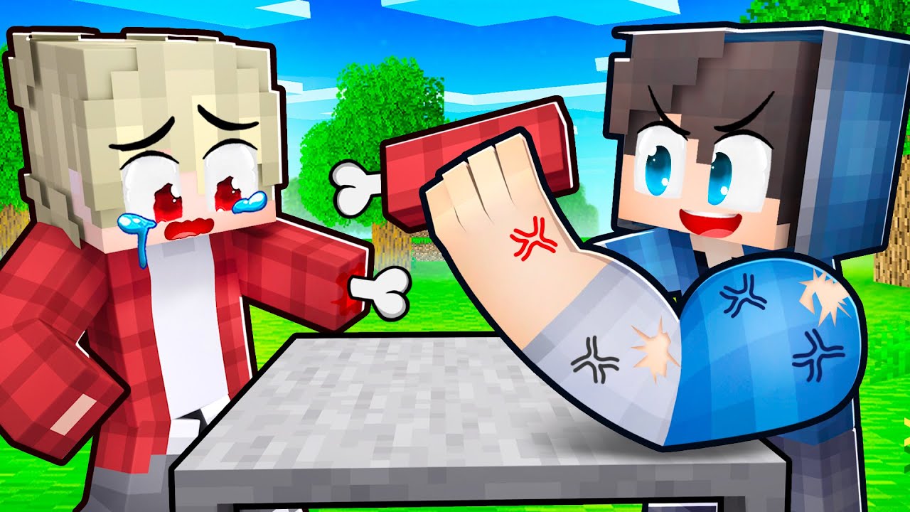 Helix je NEJSILNĚJŠÍ HRÁČ v Minecraftu!