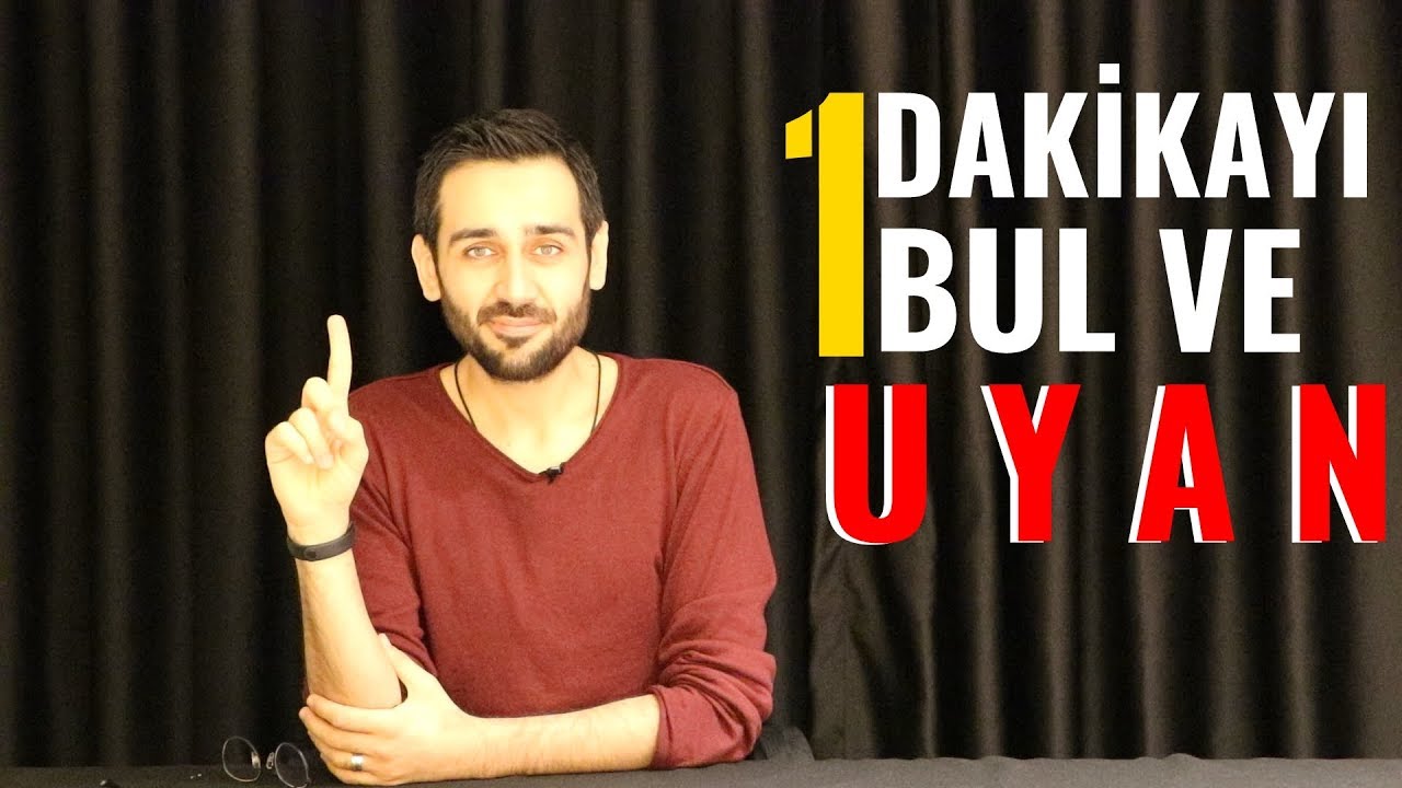 Seni Uykularından Uyandıracak 1 Dakikayı Bul! #motivasyon