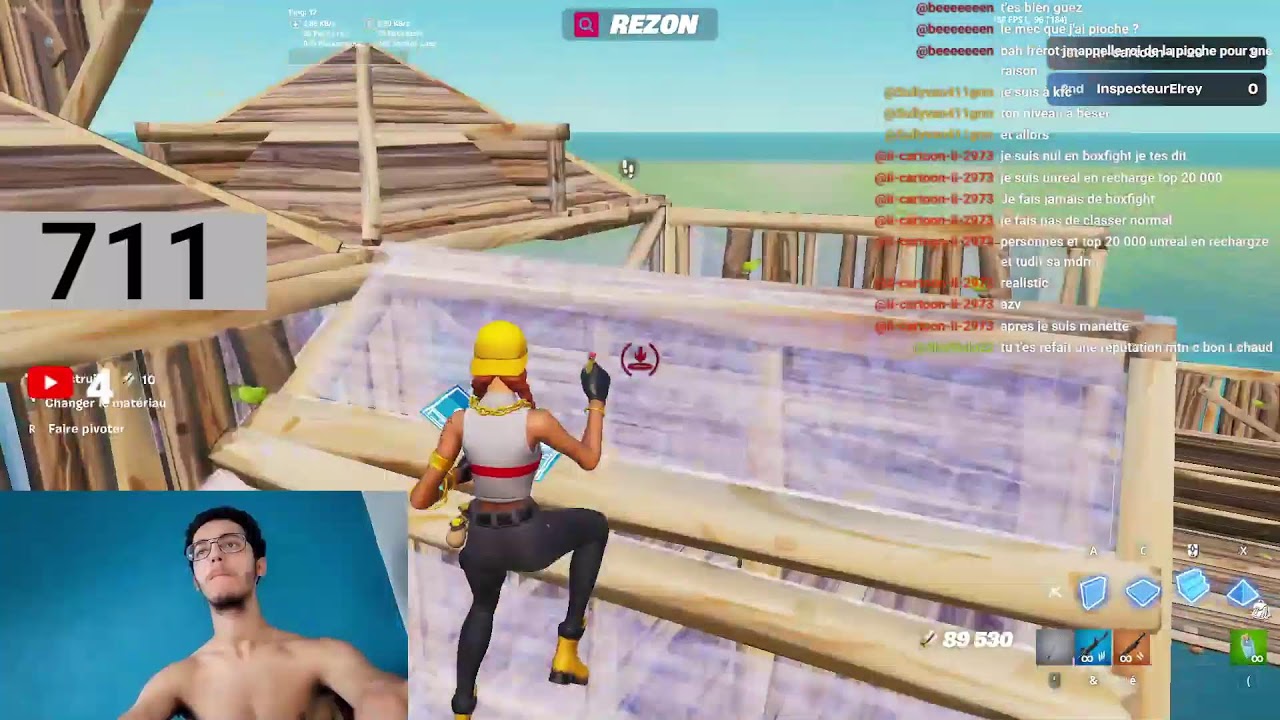 TOP 1//FaceCAM// Fortnite// 1V1 MOI DANS LE CHAT // BIENTÔT LES 1K !