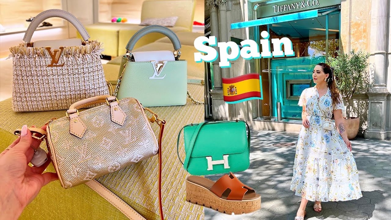 BARCELONA Luxury Shopping 💃🏻 Great Savings & What We Did 🇪🇸Spain Travel Vlog, Chanel, Hermes, LV