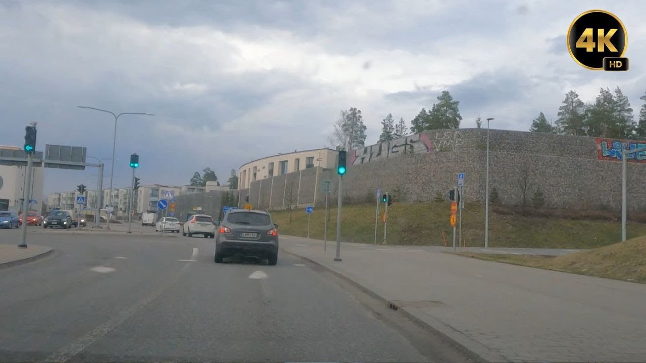 Ajokoe Helsinki-Malmi Dashcam 2 - Opetus reitin kokielu