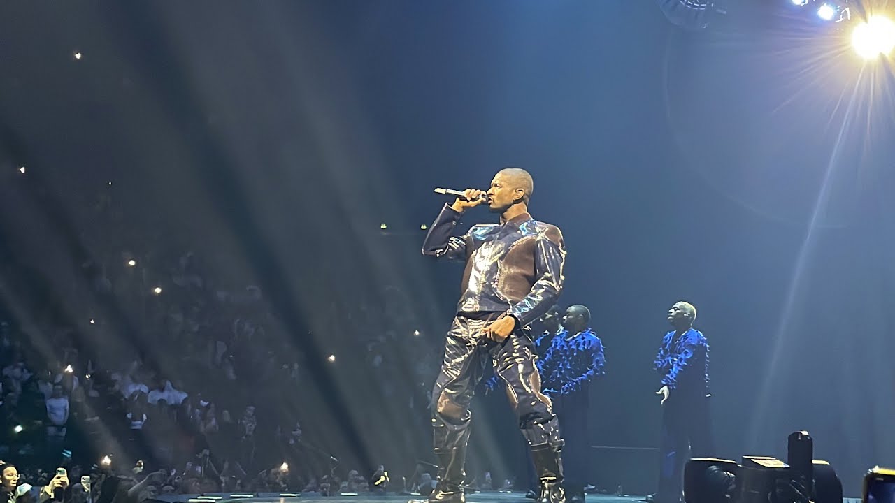 USHER - DJ Got Us Fallin' In Love Live Past Present Futur Tour Accor Arena Paris 16.04.25