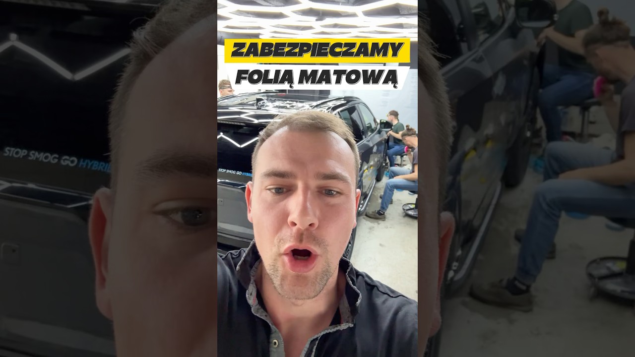Połysk czy mat co lepsze? Mrożenie lakieru folią PPF mat Toyota RAV 4