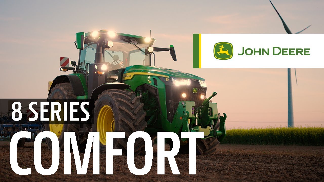 Unstoppable Power & Comfort - JOHN DEERE 8 Series Tractors