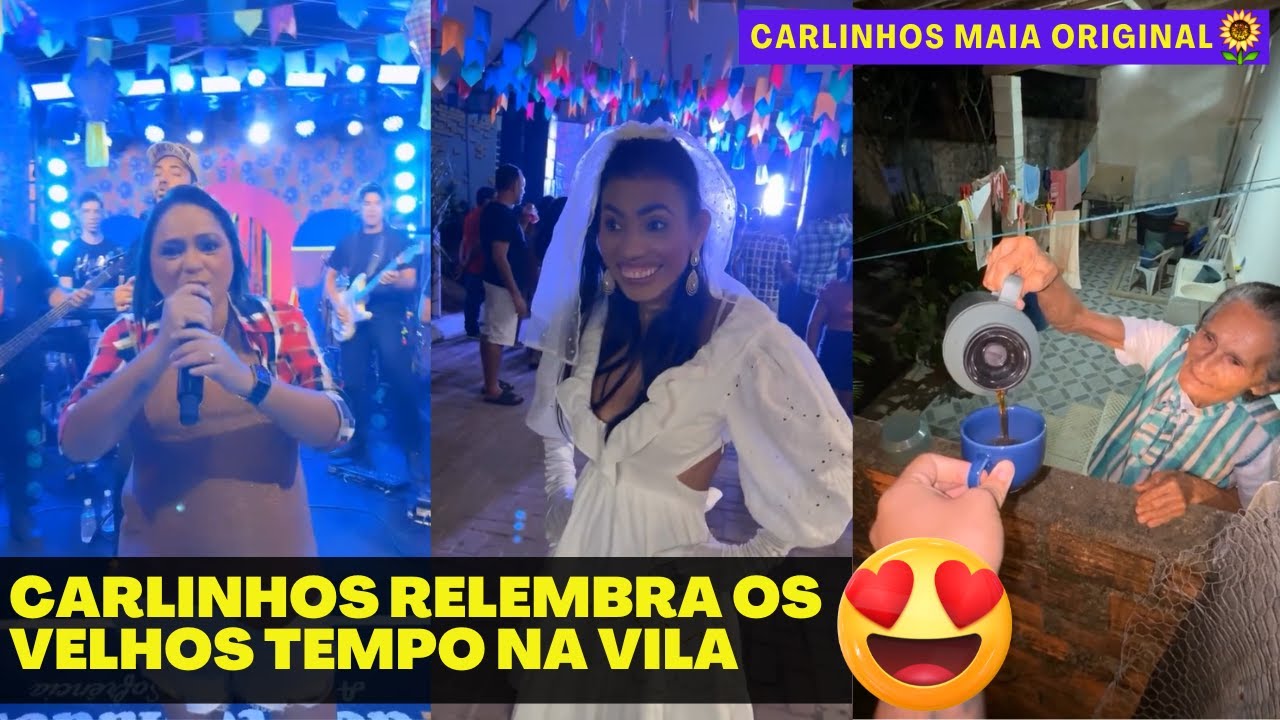 COMEÇOU O SÃO JOÃO DA VILA | RAQUEL DOS RECLADOS E O CAFEZINHO DE MADALENA 😍😍 | CARLINHOS MAIA 🌻