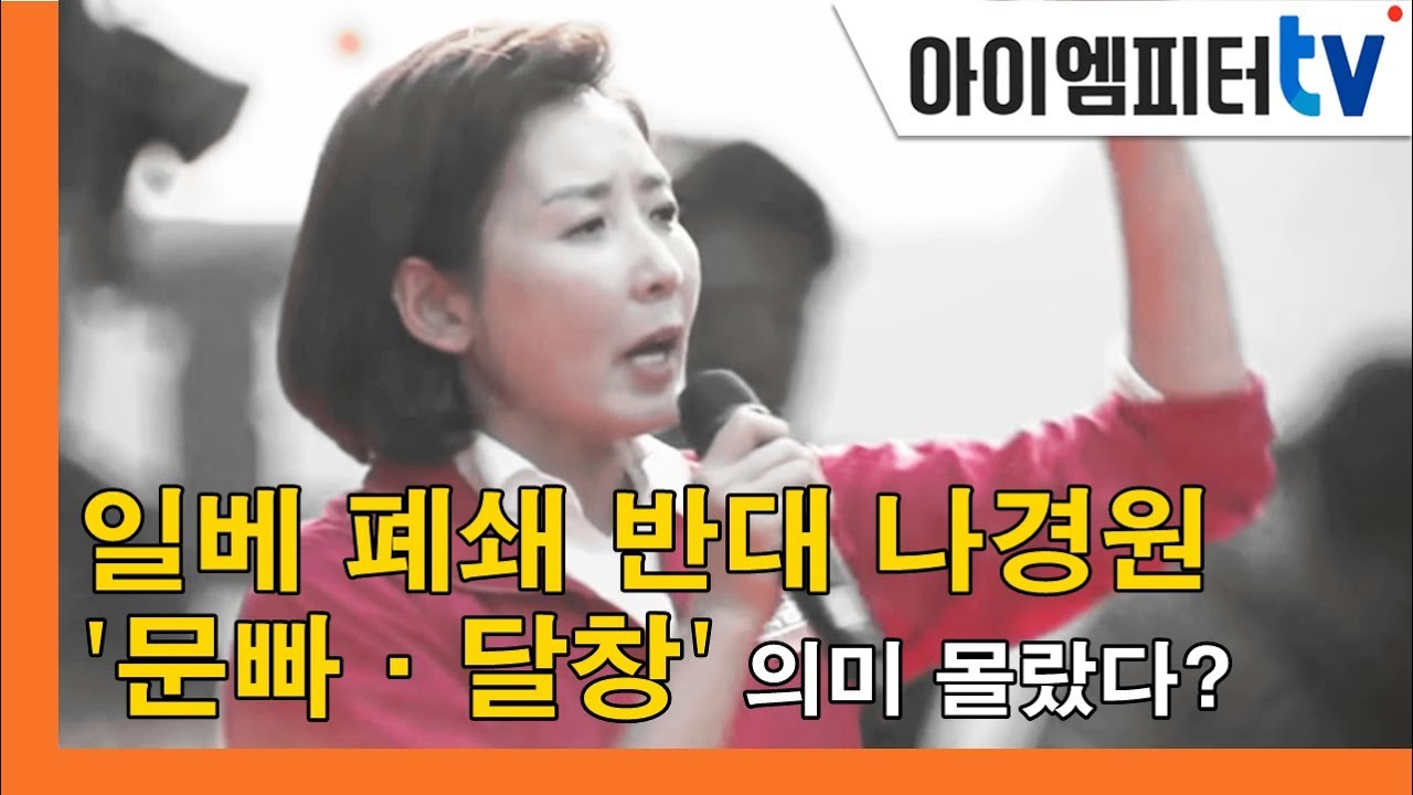 일베 폐쇄 반대했던 나경원, '문빠&middot;달창' 의미 몰랐다?
