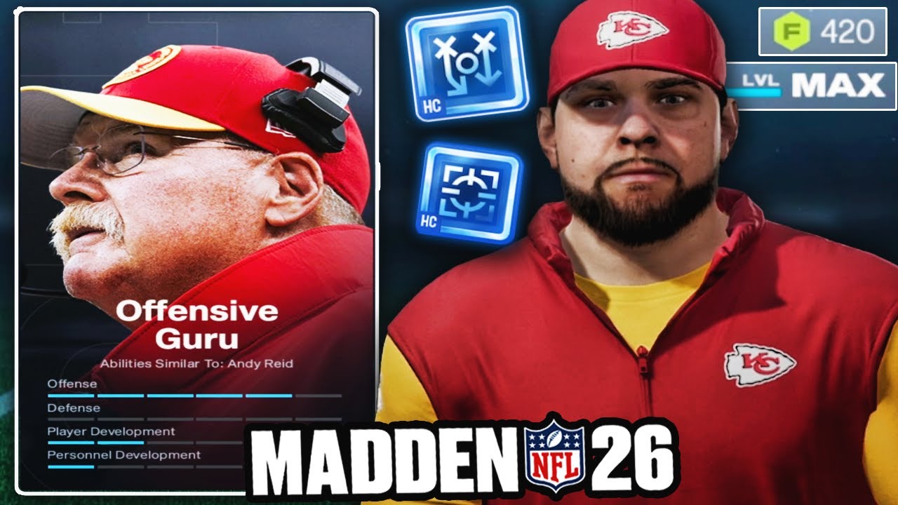 Madden 26 Best Coach Build -- Offensive Guru