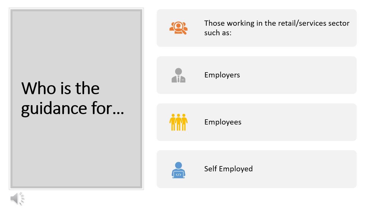 Working safely during coronavirus - Guidance for businesses