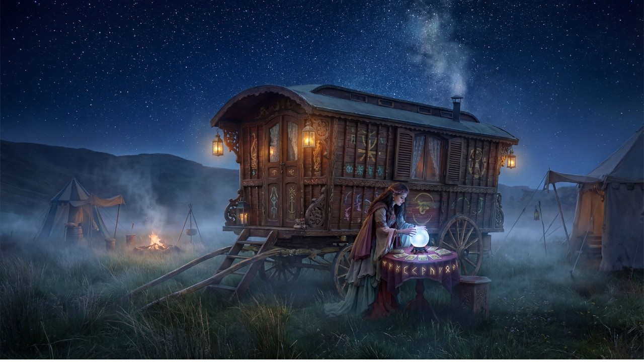Mystic Seer Ambience | Celtic Fantasy Music | Fortune Tellers By Lanternlight