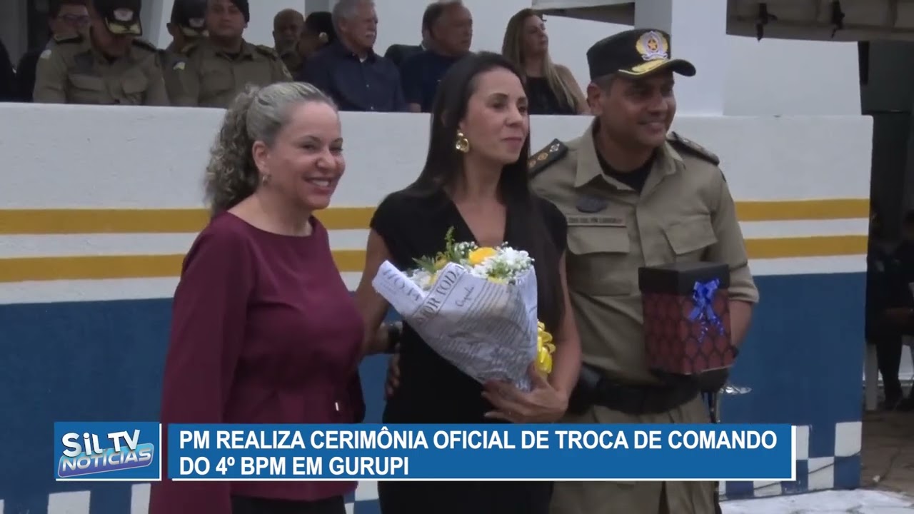 PM realiza cerimônia oficial de troca de comando do 4º BPM em Gurupi