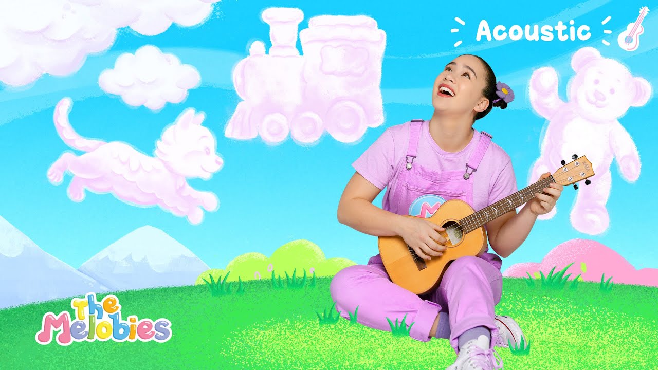 Cloud Shapes Song | Mommy and Me Game Song (Acoustic Version)