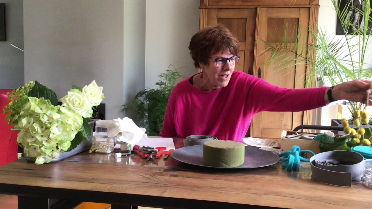 Natuurlijk Apart Bloemschikken - Zomerse Schaal Deel 1