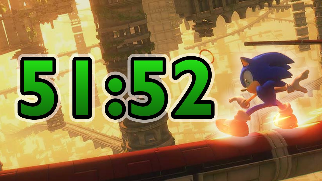 Sonic Frontiers Speedrun in 51:52 [Former WR]