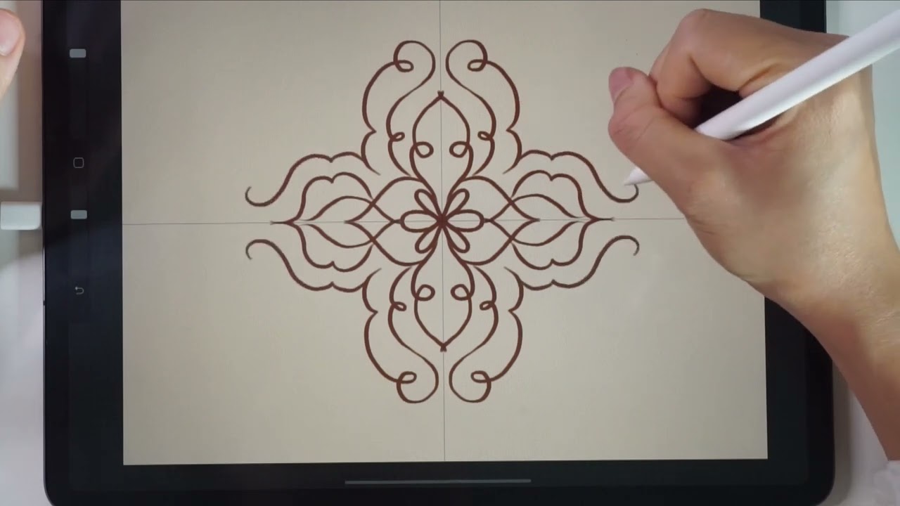Edit Drawing Guide: How to do a Symmetry on Procreate 💡