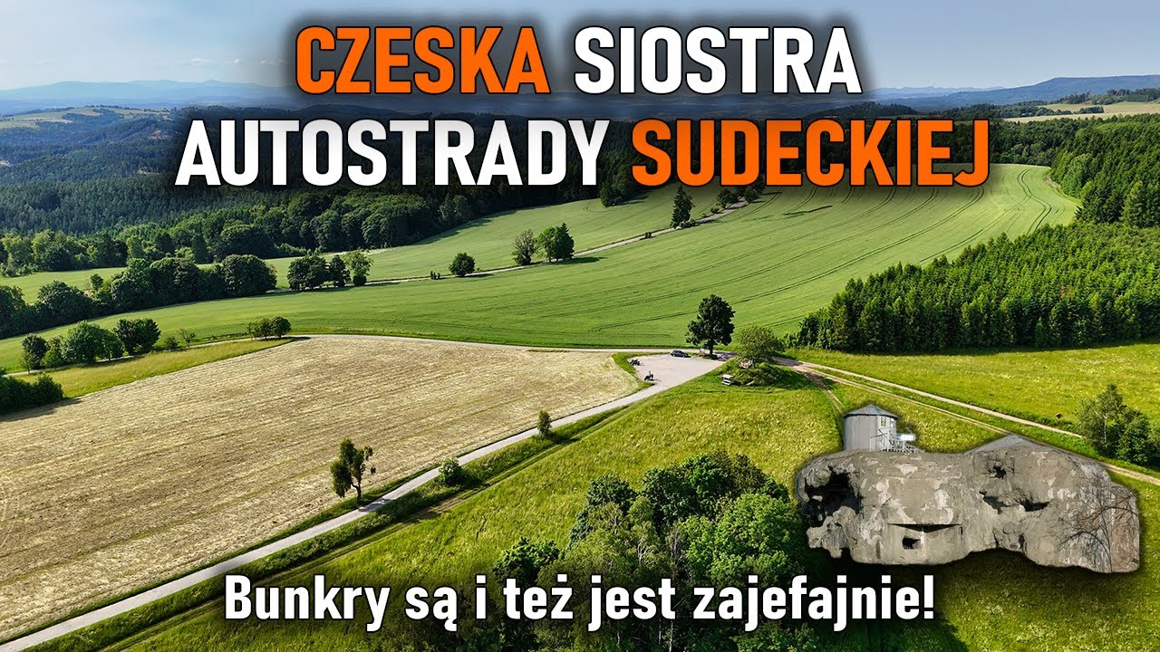 Droga 311 - Czeska siostra Autostrady Sudeckiej! Motocyklem przez Sudety i Góry Orlickie. Bunkry