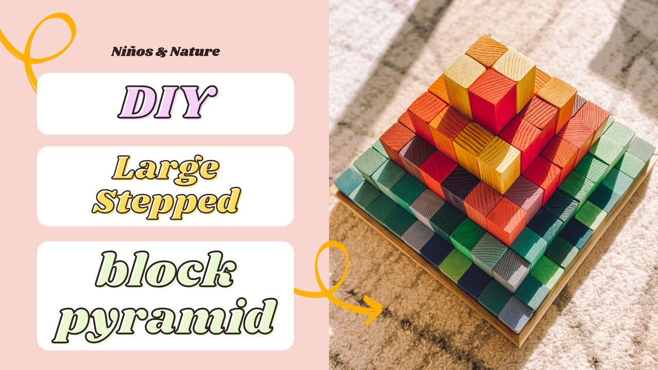 DIY Large Stepped Pyramid