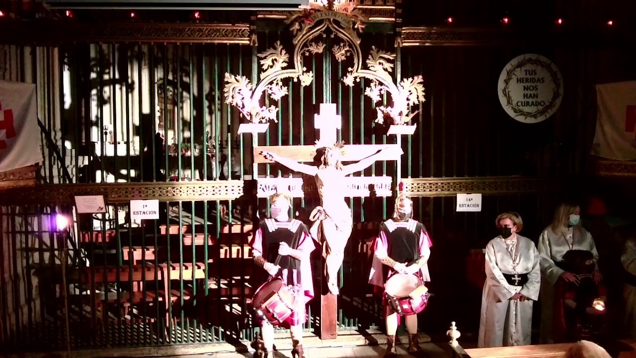 Via Crucis y Enterramiento- Viernes Santo- Semana Santa 2021 Chinchilla de Montearagón