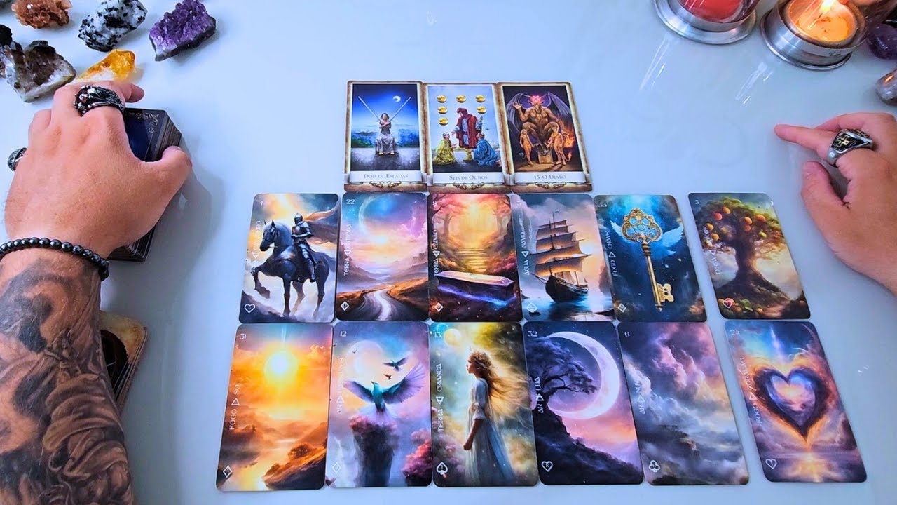 A CABEÇA e o CORAÇÃO Dele(a) AGORA! O Que Ele(a) Está PENSANDO e SENTINDO Por Mim AGORA Tarot?