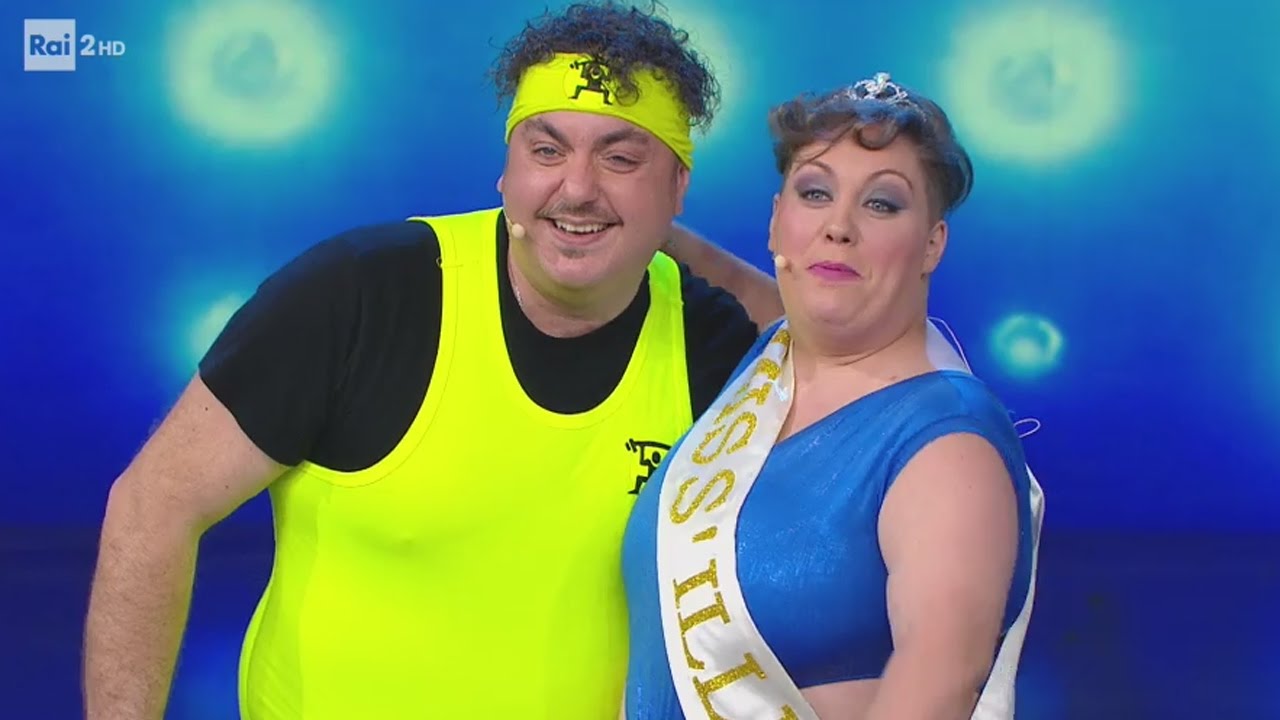 Miss'Illude e Peppe Step - Rosaria Miele con Peppe Laurato - Made in Sud 12/04/2017