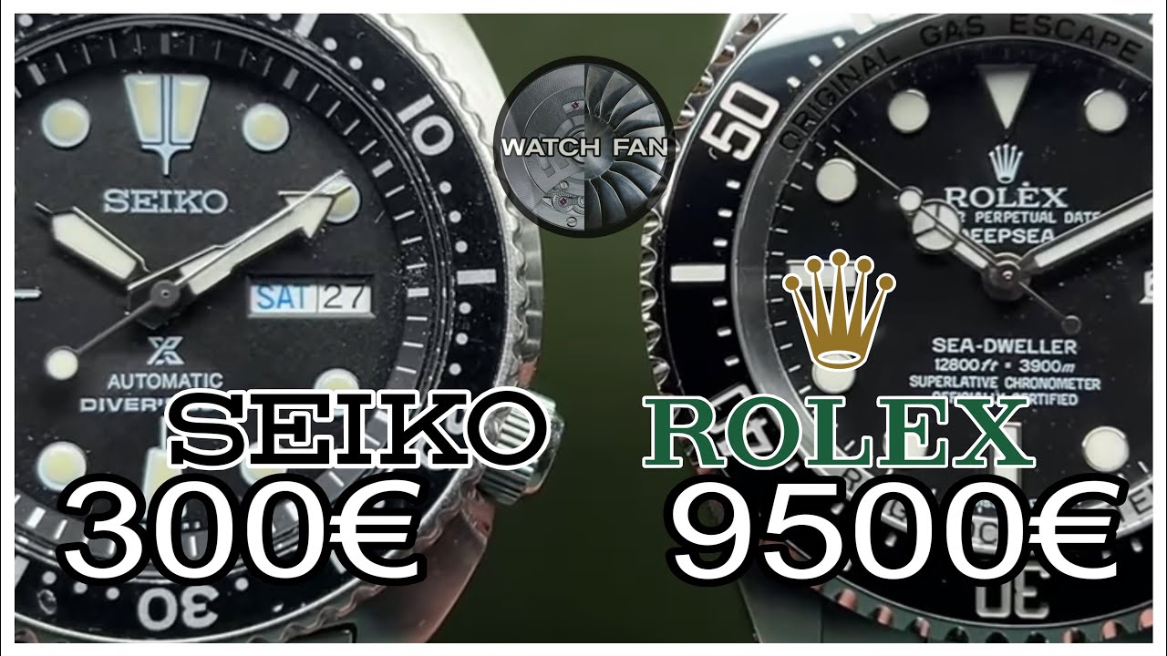 Vale la pena revisionare un Seiko? ecco come va a confronto di Rolex e Panerai