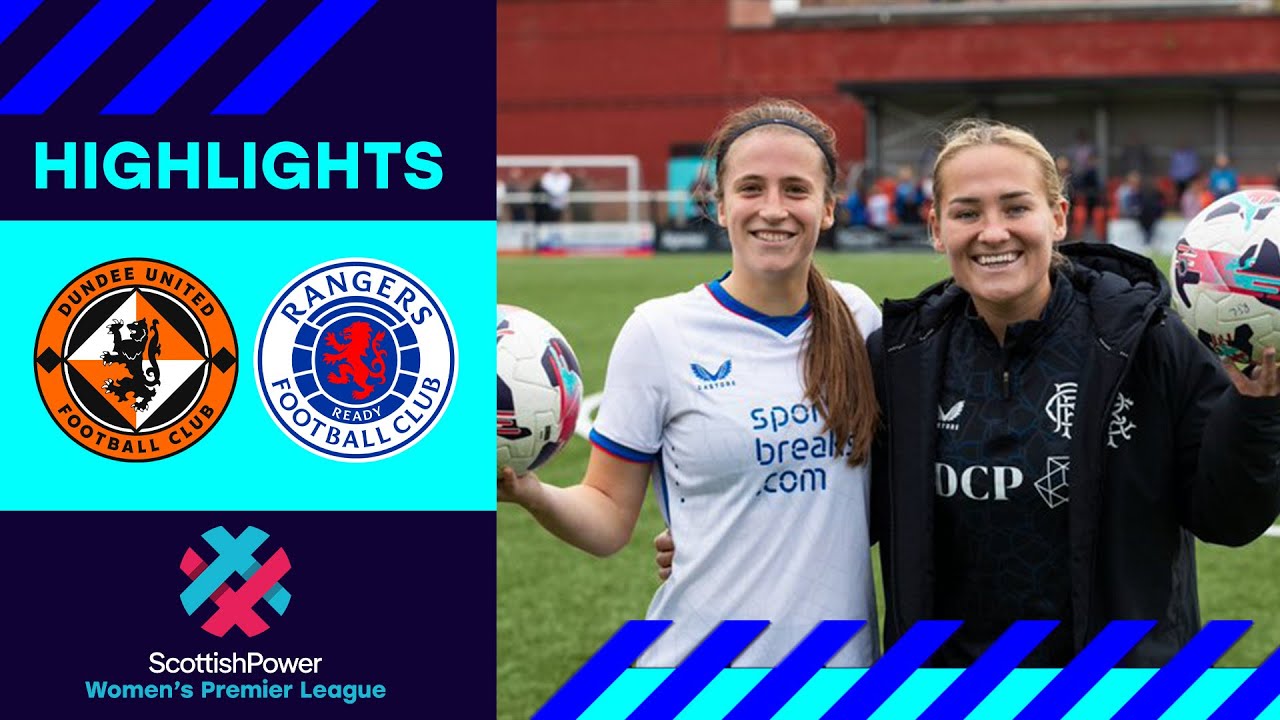 Dundee United 0-10 Rangers | Gers thump United to return to top of the table | SWPL