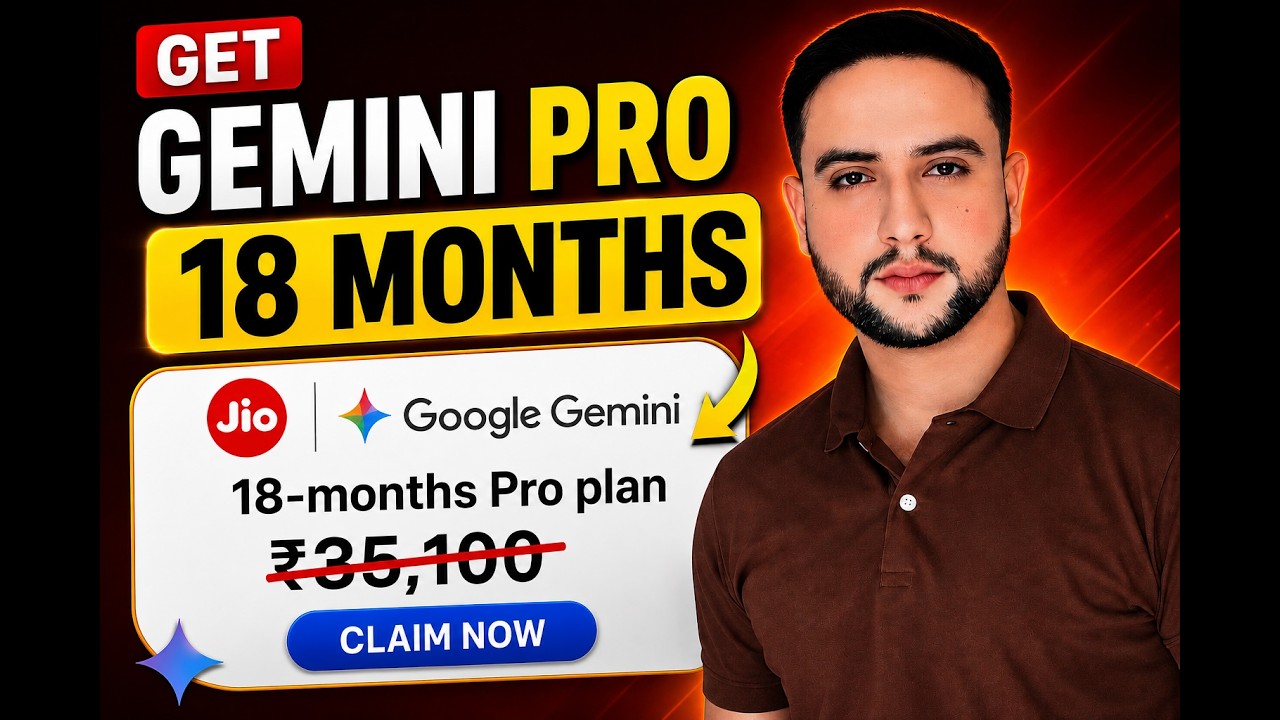 Unlock 1.5 Years of Gemini Advanced AI Pro | Gemini Pro 18 months