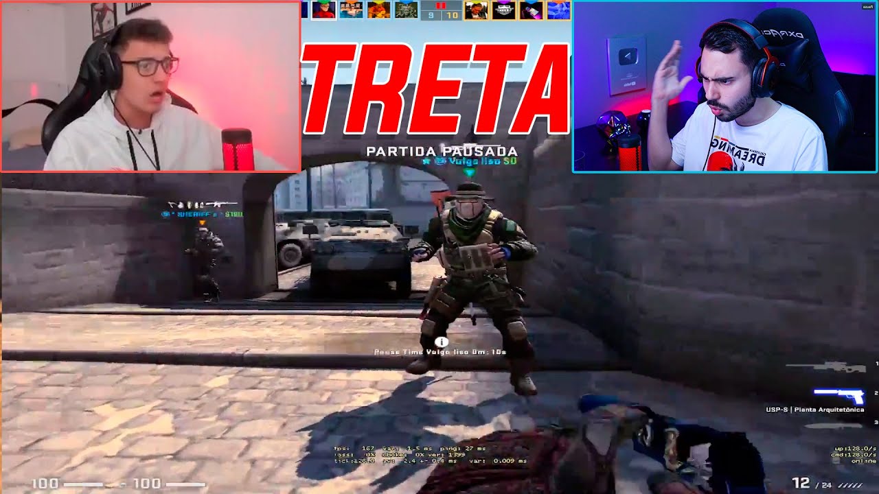 polex briga com felipeira ao vivo e clima esquenta