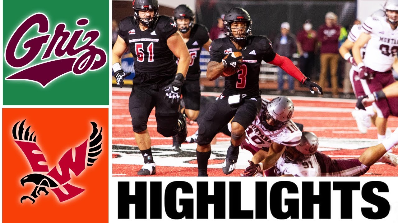 Montana vs Eastern Washington Highlights | College Football Week 11 | 2022 College Football