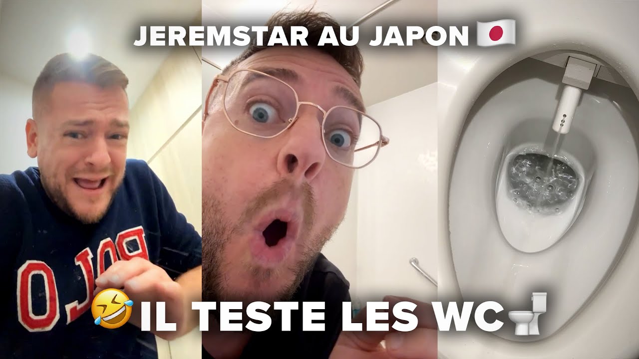 JEREMSTAR TESTE LES WC JAPONAIS