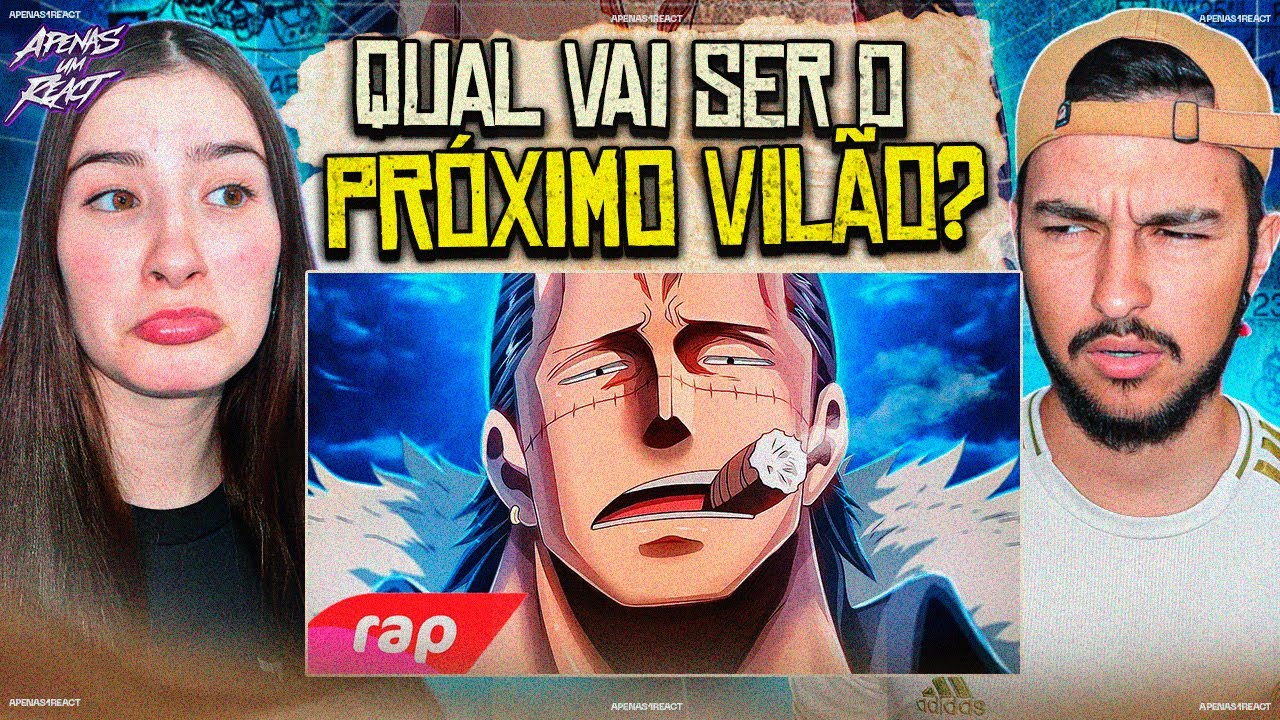 Apenas um react | Rap do Crocodile - O Deserto será seu cemitério | 7mz (One Piece)
